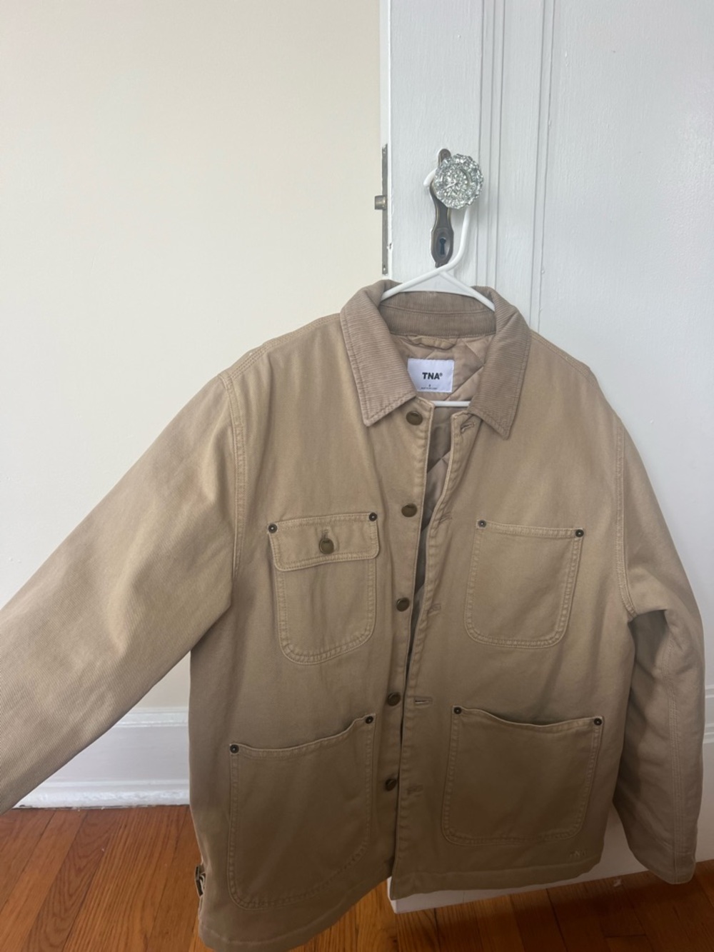 Aritizia TNA Barnett Chore Jacket (Size: Small, Color: Khaki) Perfect condition